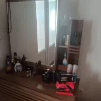 دراور سه کشو بهمراه آینه و صندلی|جاکفشی، کمد، دراور|فردیس, منظریه|دیوار