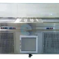 دستگاه بستنی رولی دو سینی.همراه با تمام تجهیزات