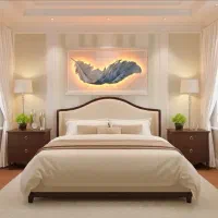 چراغ خواب دکوراتیو|لوستر و چراغ آویز|تبریز, |دیوار