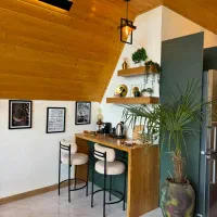 کلبه چهار خوابه با ویو جنگل و شهرو دریا|اجارهٔ کوتاهمدت ویلا و باغ|شیرود, |دیوار