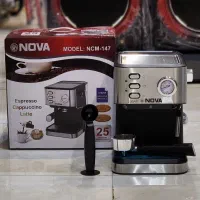 اسپرسو ساز نوا ۱۴۷ اصل۲۵بار بخار آمپر دار قهوه ساز