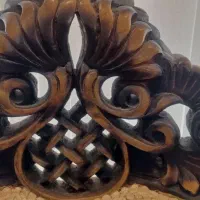 مبل سلطنتی ۷ نفره با چوب راش|مبلمان خانگی و میز عسلی|اردبیل, |دیوار