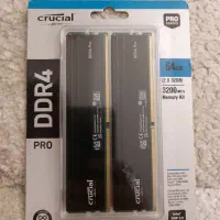 ۶۴ گیگ رم  ddr 4 pro نو - پک وکیوم
