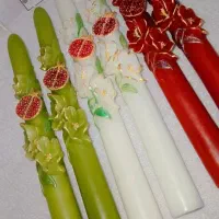 شمع شب چله|صنایع دستی و سایر لوازم تزئینی|کیاشهر, |دیوار