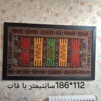 تابلو فرش دست بافت سوزنی