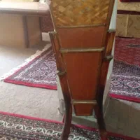 گلدان چوبی ب همراه گل|گل مصنوعی|بهار, |دیوار