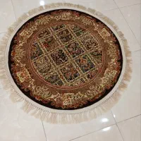 فرش عرش طرح ماندگار زمینه فندقی