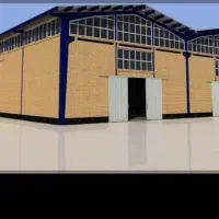 250متر زمین کارگاهی گچی