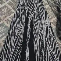 پیراهن ماکسی تمام کریستال