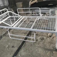 اجاره و فروش تخت بیمارستانی  تک شکن دستی شاسی دار