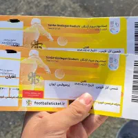بلیت بازی شمس آذر پرسپولیس