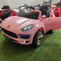 ماشین شارژی پورش صورتی