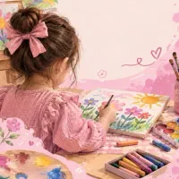 کلاس نقاشی ویژه کودکان دختر ترم پاییز