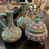 ظروف پذیرایی شامپاینی پایه برنز اصل