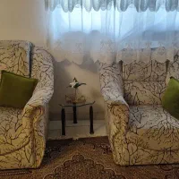 مبل۷نفره|مبلمان خانگی و میز عسلی|رشت, کاکتوس|دیوار