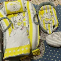 ست سرویس نوازدی سوئیسی با تشک بزرگ گارددار