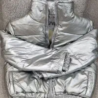 کاپشن Zara داخل کرک نو