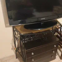 آینه و میز آرایش/کنسول فرفورژه با دراور سه کشو|بوفه، ویترین، کنسول|تهران, هروی|دیوار