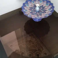 میز جلو مبلی با س عددعسلی سالم