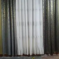 دوتا پرده پذیرایی