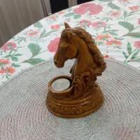 ۲ عددجاشمعی اسب سنگ مصنوعی رنگ شده ۴۰۰ هزارتومن