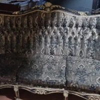 مبلمان استیل ۹ نفره|مبلمان خانگی و میز عسلی|بم, |دیوار