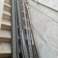 چوب پرده و کتیبه دست دوم