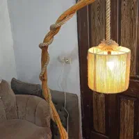 آباژور ایستاده چوبی