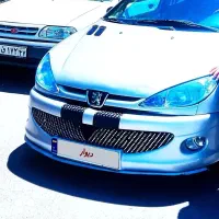 ۲۰۶  تیپ ۵ کاپوت فابریک کارخانه لوازم فروش