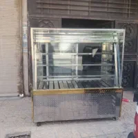 یخچال مکعبی ویترینی ارتفاع بلند تمام استیل|فروشگاه و مغازه|نسیم‌شهر, |دیوار
