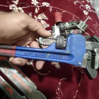 آچار لوله گیر بزرگ و کوچیک و گرد بور|ابزارآلات|کرج, آق تپه|دیوار
