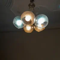 لوستر ۵شاخه|لوستر و چراغ آویز|گرگان, |دیوار