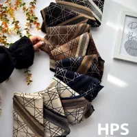 روسری طرح دیور خطی