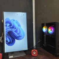 مانیتور dell فول اچ دی|قطعات و لوازم جانبی رایانه|قم, شهرک امام حسین|دیوار