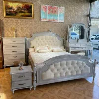 تخت خواب چوبی سرویس خواب آناناسی|تخت و سرویس خواب|اردبیل, |دیوار