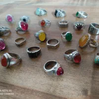 انگشتر نقره مردانه