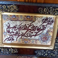 انواع تابلو قالی دستباف گل ابریشم نونو و در حد نو|تابلو فرش|اصفهان, ملک‌شهر|دیوار