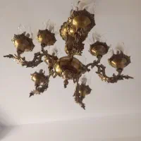 لوستر پنج شاخه برنج