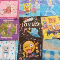 دستمال طرح دار کودکانه