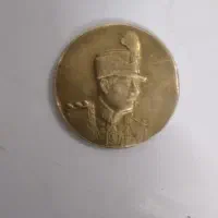 سکه قدیمی برنجی رضا شاه