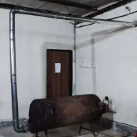 بخاری بزرگ مشعل دار گازی همراه با مشعل|بخاری، هیتر، شومینه|ماکو, |دیوار