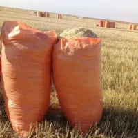 کاه گندم گونی شده حدود ۱تن به بالا