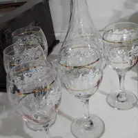 دو دست جام وتنگ  شراب خوری|ظروف سرو و پذیرایی|چناران, |دیوار