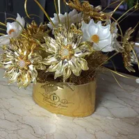باکس مقوایی طلایی