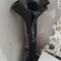 گلدان مشکی شیک|گل و گیاه طبیعی|اهواز, معین زاده|دیوار