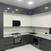 کابینت آشپزخانه/هایگلاس/نئوکلاسیک/ام دی آف