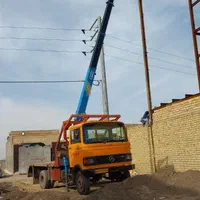 نیسان  خاور۷تن جرثقیل حمل جابه جایی اسکلت ۵ر|خدمات حمل و نقل|مشهد, بهمن|دیوار