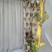 پرده حریر ودکور|پرده، رانر، رومیزی|اصفهان, جلفا|دیوار