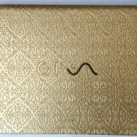 لپتاپ کلکسیونی نایاب Sony Signature Arabesque Gold