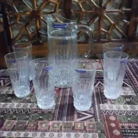 دودست پارچ ولیوان فرانسه|ظروف سرو و پذیرایی|قم, دورشهر|دیوار